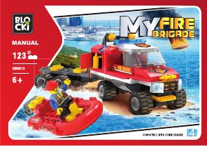 Manual Blocki set KB0813 MyFireBrigade Water guard