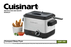 Handleiding Cuisinart CDF-100P1 Friteuse