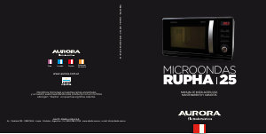 Manual de uso Aurora RUPHA 25 Microondas