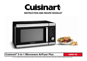 Manual Cuisinart AMW-90 Microwave