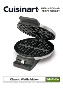 Manual Cuisinart WMR-CAP2 Waffle Maker