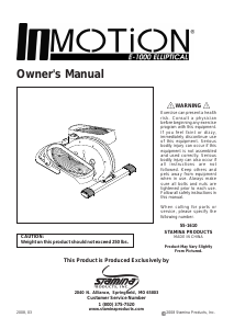 Handleiding Inmotion E-1000 Stepper