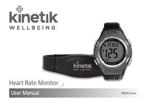 Manual Kinetik HRM4 Heart Rate Monitor