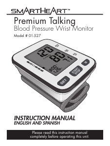 Handleiding Smartheart 01-527 Bloeddrukmeter