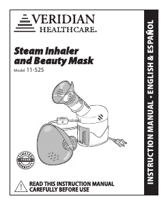 Manual de uso Veridian 11-525 Inhalador