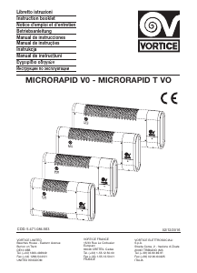 Manual Vortice Microrapid V0 Radiator