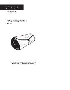 Manual Synca MC280 Massage Device