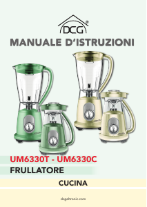 Manuale DCG UM6330C Frullatore
