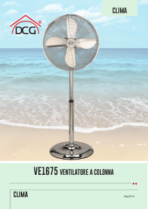 Manuale DCG VE1675 Ventilatore