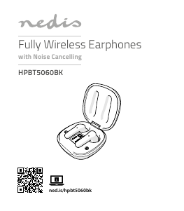 Mode d’emploi Nedis HPBT5060BK Casque