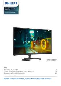 Manual Philips 27M1C3200VL Momentum 3000 Monitor LED