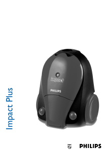 Manual de uso Philips FC8381 Impact Plus Aspirador