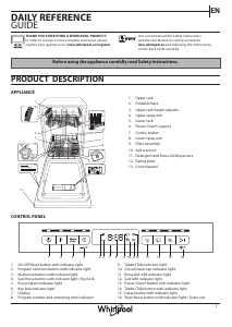 Manual Whirlpool WDSG 3T223 P Dishwasher