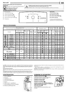 Priručnik Whirlpool TDLR 6040L EU/N Stroj za pranje rublja