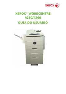 Manual Xerox WorkCentre 4260 Impressora multifunções