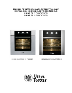 Manual de uso Ursus Trotter UT Prime EP5 Horno