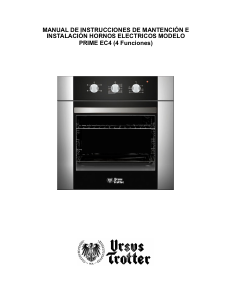 Manual de uso Ursus Trotter UT Prime EPC4 Horno