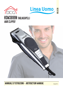 Manual DCG HSM3899 Hair Clipper