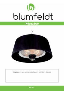 Használati útmutató Blumfeldt 10032517 Teraszmelegítő