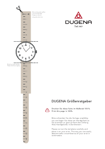 Handleiding Dugena Tresor Master Automatik Horloge