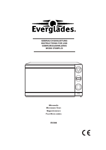 Manual Everglades EV 266 Microwave