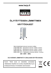 Käyttöohje Harju 2202/NST-A9 Lämmitin