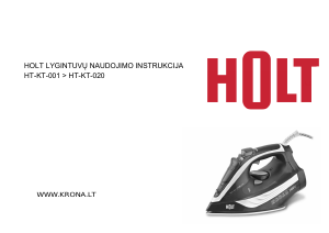 Vadovas Holt HT-KT-002 Lygintuvas