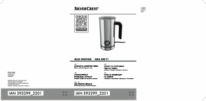 Наръчник SilverCrest IAN 393299 Уред за разпенване на мляко