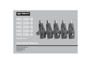 Handleiding Weldy HG 330-S Heteluchtpistool