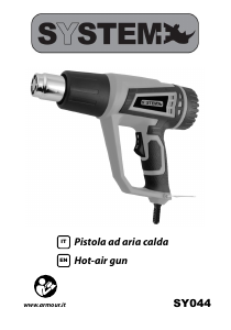 Handleiding System+ SY044 Heteluchtpistool