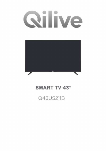Руководство Qilive Q43US211B LED телевизор