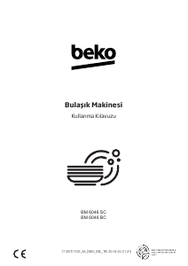 Kullanım kılavuzu BEKO BM 6046 BC Bulaşık makinesi