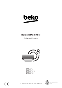 Kullanım kılavuzu BEKO BM 3043 Bulaşık makinesi