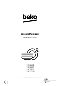 Kullanım kılavuzu BEKO BBC 160 B Bulaşık makinesi