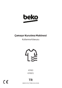 Kullanım kılavuzu BEKO KM 80 Kurutma makinesi