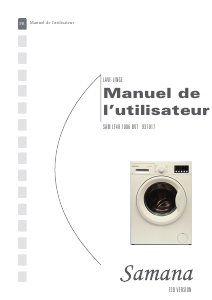 Mode d’emploi Samana SAM LF40 1006 BVT Lave-linge