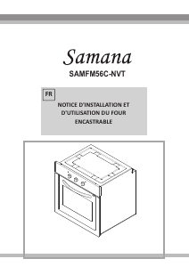 Mode d’emploi Samana SAM FM 56C NVT Four