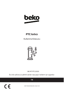 Kullanım kılavuzu BEKO BK MT PTC 2000 Isıtıcı