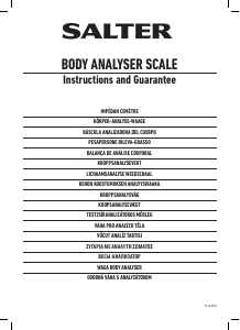 Bruksanvisning Salter 9114 Body Analyser Vekt