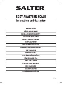 Manual de uso Salter 9139 Body Analyser Báscula