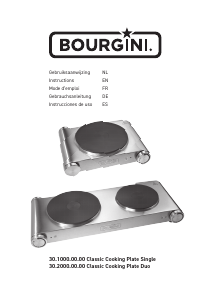 Bedienungsanleitung Bourgini 30.2000.00.00 Classic Kochfeld