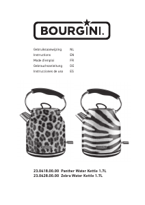 Manual de uso Bourgini 23.0418.00.00 Panther Hervidor