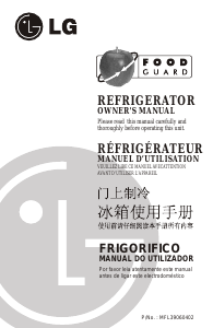 Manual LG GR-T410QM Fridge-Freezer