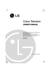 Handleiding LG 21FS8RG Televisie
