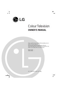 Manual LG 14D1RB Television