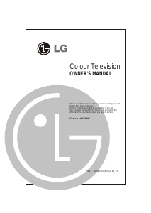 Manual LG 21FE4RGE-TY Television