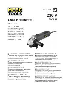 Manual Meec Tools 019-478 Angle Grinder