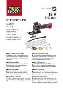 Manual Meec Tools 021-647 Circular Saw