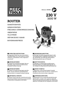 Bruksanvisning Meec Tools 020-688 Overfres