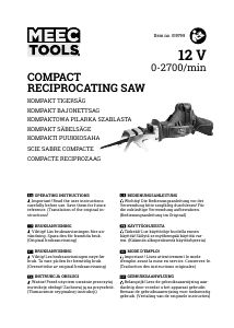 Manual Meec Tools 019-799 Reciprocating Saw